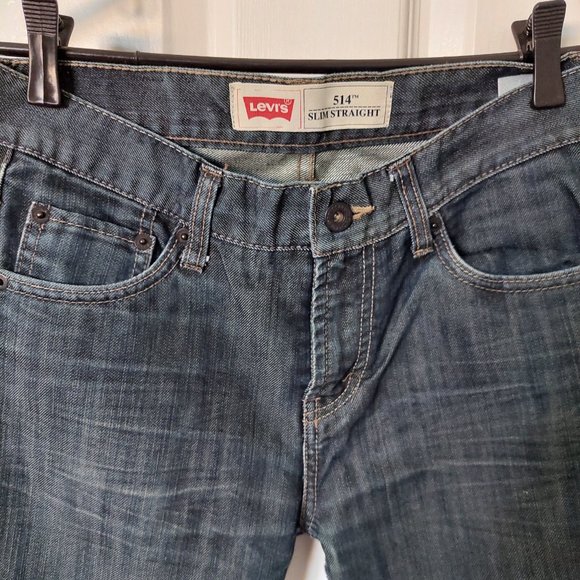 Levi's Boys' 514 Slim Straight Fit Color Headed South Jeans, Size14/ W27 L27 - Picture 2 of 5